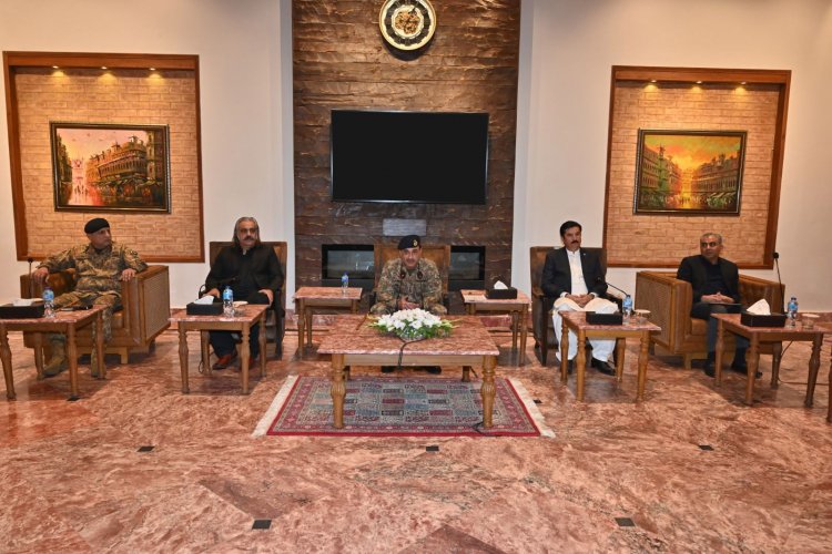 COAS Reaffirms Commitment to Eliminating Terrorism During Peshawar Visit