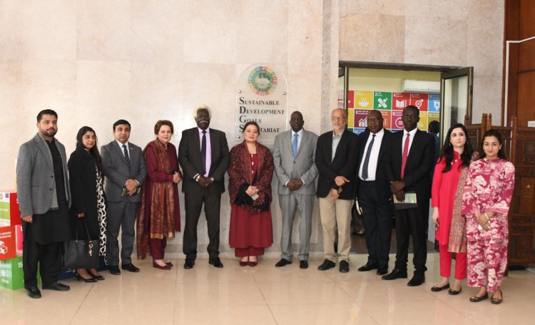 South Sudan delegation Meets Members of Parliamentary Taskforce SDGs